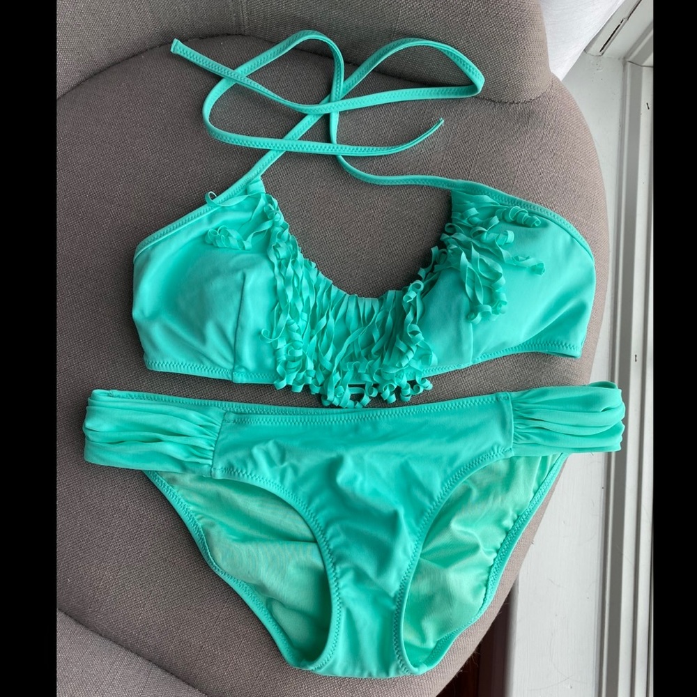 Victoria’s Secret turquoise bikini set